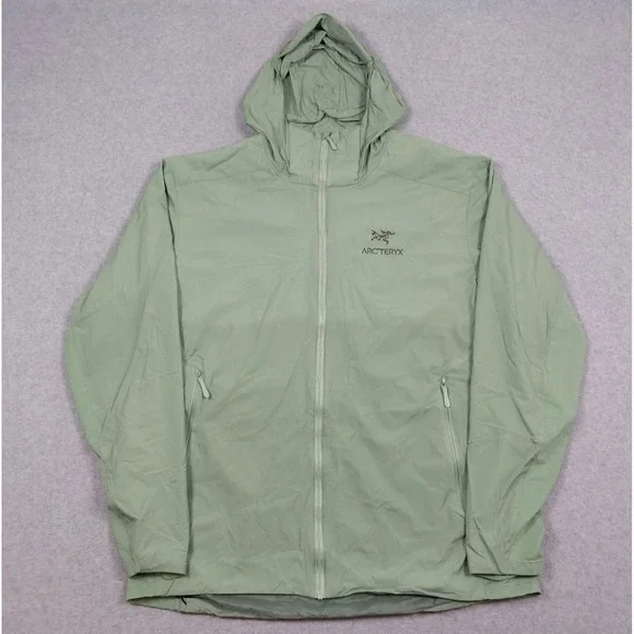 Arc'teryx Jacket Mens XL Green Atom SL Hoody Insulated Hiking Windbreaker 26889