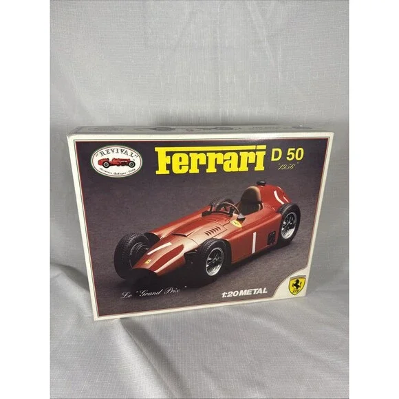 Revival 1/20 Scale Metal 1956 Ferrari D50 Grand Prix Car