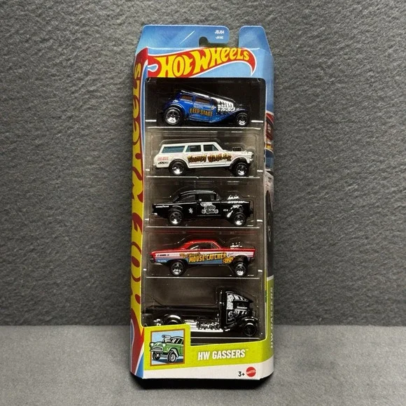 NEW Hot Wheels HW Gassers 5-Pack – 