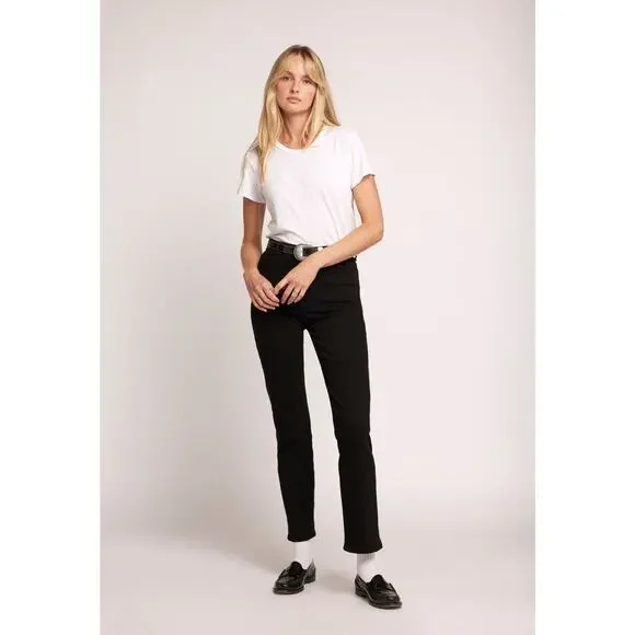 Current/Elliott The Soulmate Slim Straight Jean Size 25‎ New with Tags