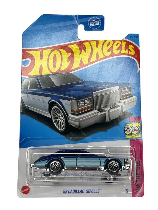 Hot Wheels 82 Cadillac Seville 2024 HW The 80s 67/250 Diecast Car