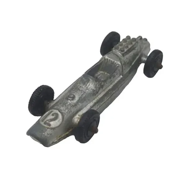 Vintage TootsieToy #12 Indy Race Car Die Cast Metal Racing Dragster 1960s 2