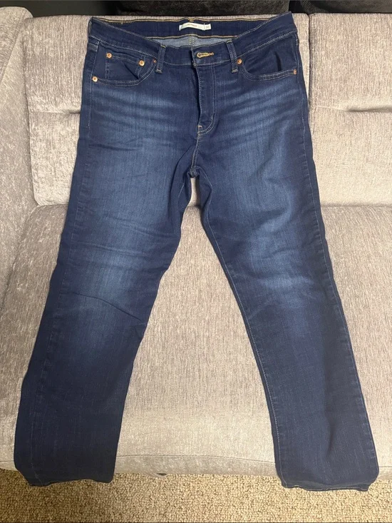 Boyfriend Fit women’s Jeans in Dark Blue - Size 30