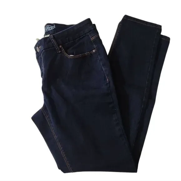 Faded‎ Glory Dark Blue Skinny Jeans Size 8 Petite