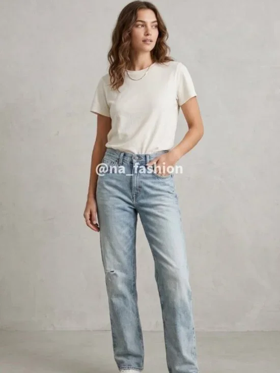 NWT-29-J.Crew Point Sur vista straight jean in Pale Indigo wash: selvedge editio