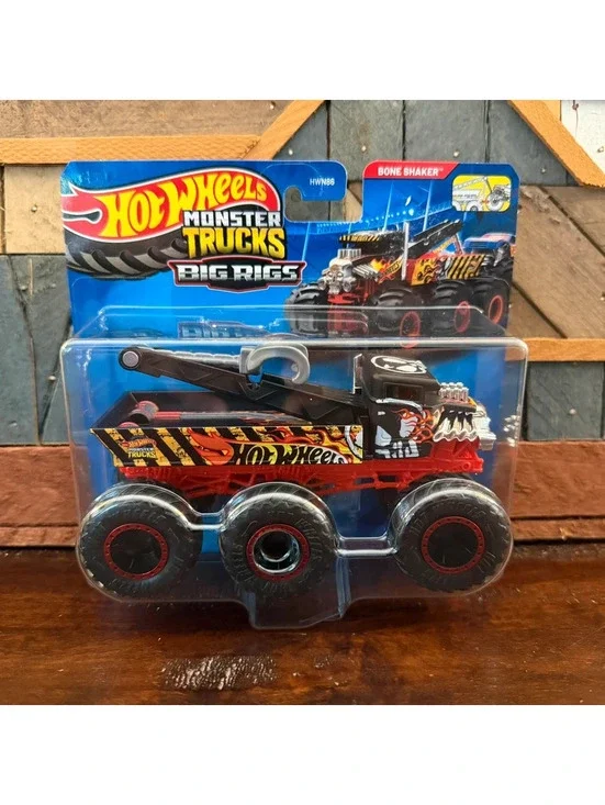 Hot Wheels Monster Trucks Big Rigs Bone Shaker 1:64