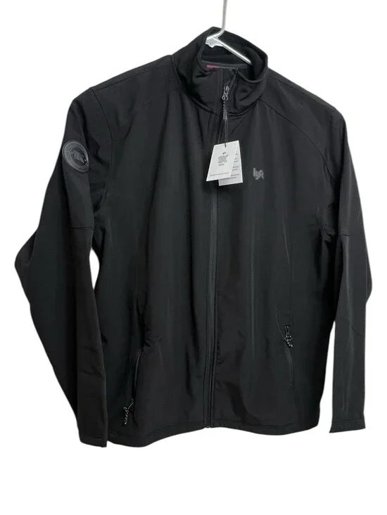 Lyft 1K Rides Men 2XL Softshell DriverJacket Fleece Lined Black Limited Edition