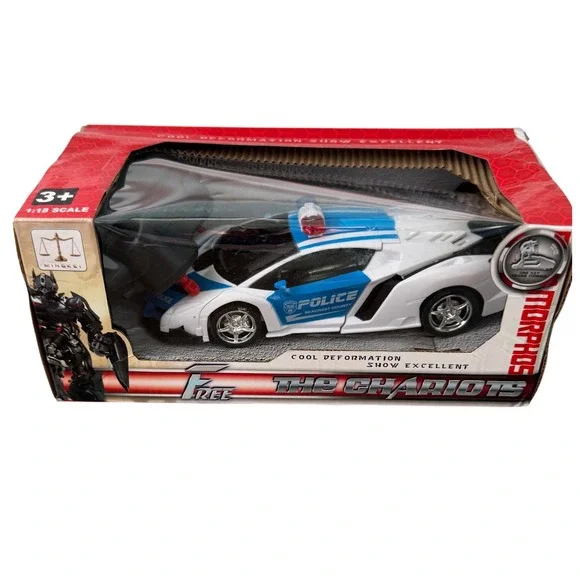 Mingkei The Chariots Morphos RC Police Car Kids 1:18‎