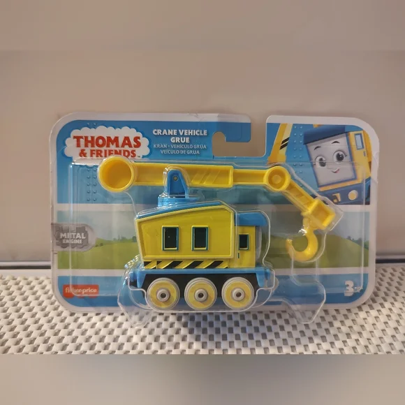 Thomas and Friends Trains Crane Vehicle Grue Metal Engine NWT Fisher Price 2021