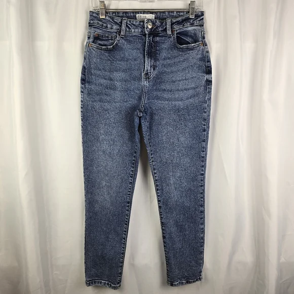 Primark Cares Denim Co Distressed Denim Ankle Jeans Womens Size 8