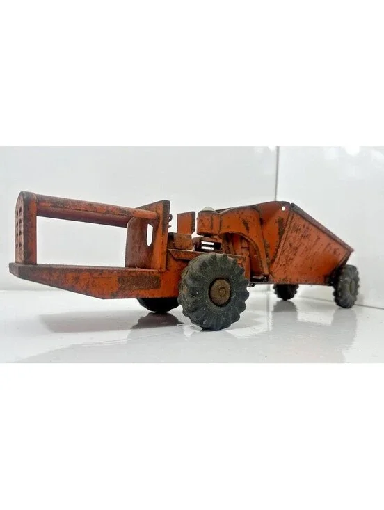 Vintage 1950s Structo Turnarocker Bottom Dump Earth Mover Pressed Steel Toy