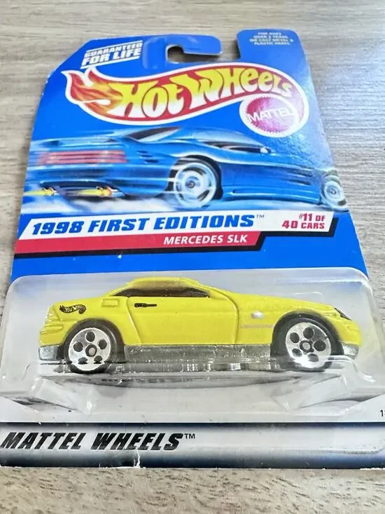 Vintage Hot Wheels Mercedes SLK 1998 First Editions #11 Of 40 Hotwheels H37