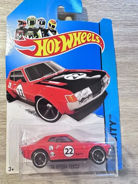 Hot Wheels ’70 Toyota Celica Red – HW City #24/250 Hotwheels H40