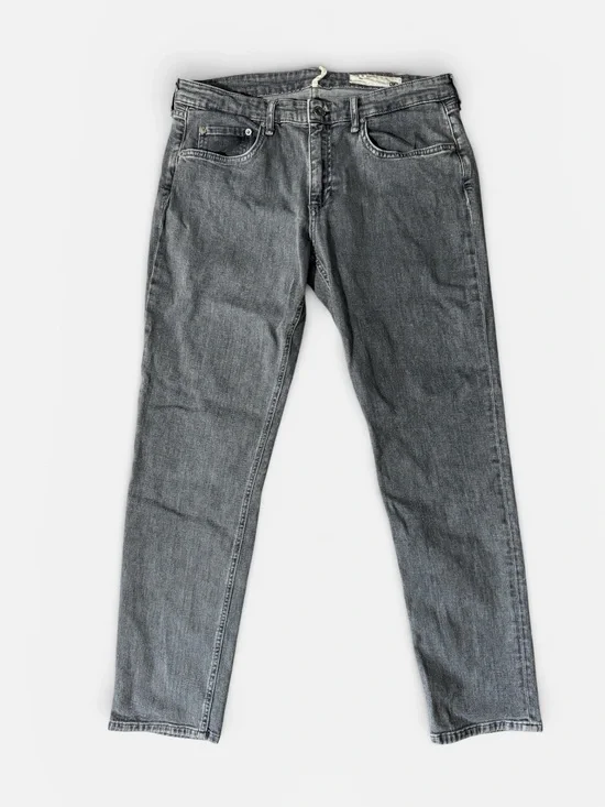 Rag & Bone womens 30 stone gray Dre low-rise slim boyfriend cotton denim jeans
