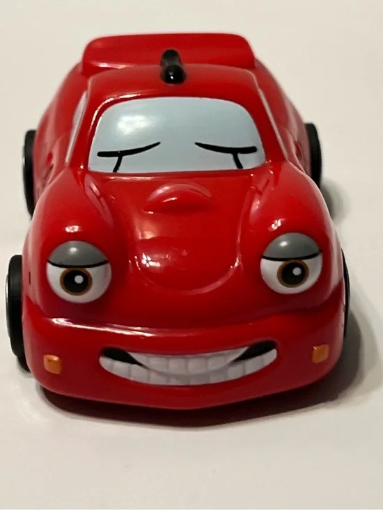 Chevron Red Tony Turbo Pull Back Car