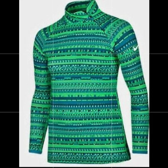 Nike Pro Combat Hyperwarm Flash mock 1/4 zip top