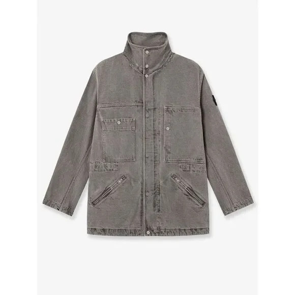 Stone Island Men Recycled Cotton Blend Jacket