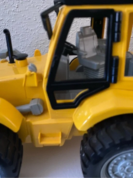 Source Unknown Yellow and Black Kids Construction Tractor Toy