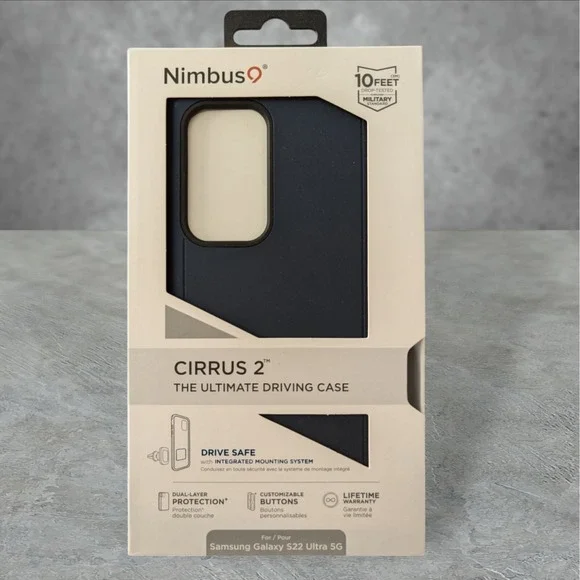 Nimbus9 Cirrus 2 Case for Samsung Galaxy S22 Ultra 5G Blue See Description W6