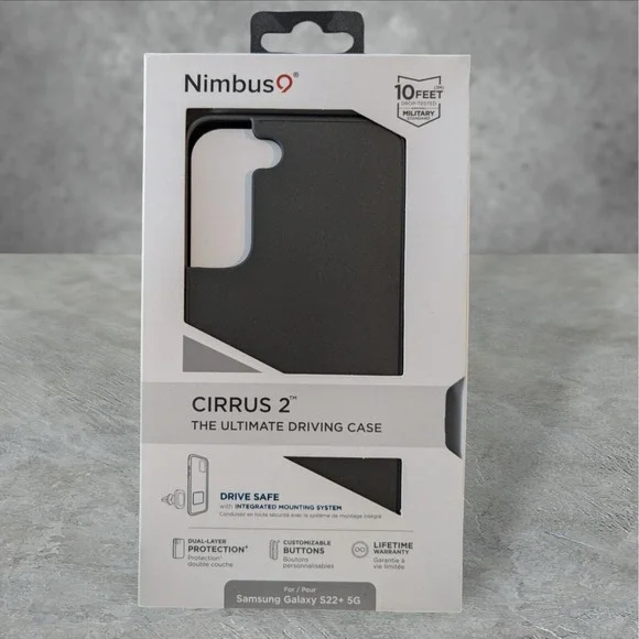 Nimbus9 Cirrus 2 Case for Samsung Galaxy S22+ 5G Gray See Description W7