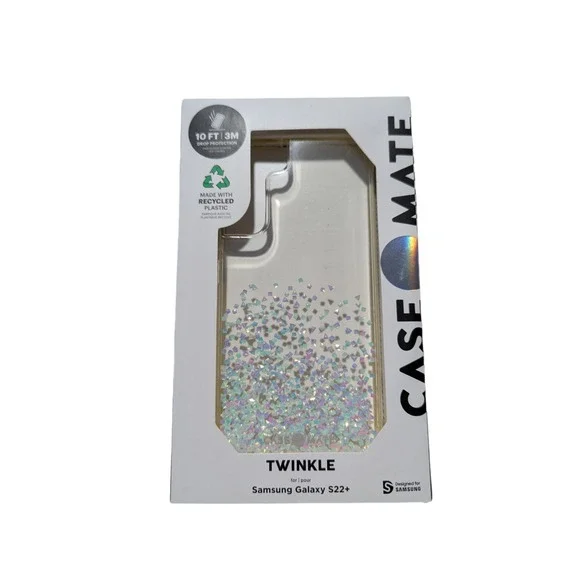 CaseMate Twinkle Drop Protective Case for Samsung Galaxy S22+ Galaxy S22 Plus W1