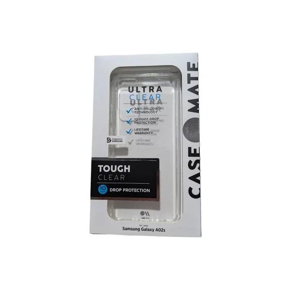 Case-Mate Tough Clear Series Hard Case for Galaxy A02S - Clear W1