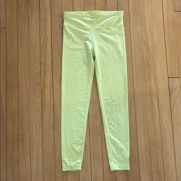 Nike Lime Green Leggings Soft and Stylish