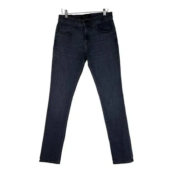 J Brand Mick Bassador Women Grey Charcoal Slim Skinny Stretch Denim Jeans US 28