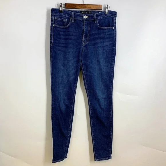 Athleta Women's Sculptek Ultra Skinny S/511195 Midnight Wash Jean‎ Size 12