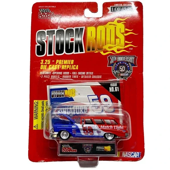 Racing Champions 1998 Nascar Stock‎ Rods Kingsford Chevrolet #59 Matchlight 1:64