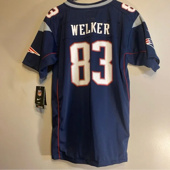 Wes Welker‎ NFL New England Patriots Nike OnField Youth XL Jersey Nwt MSRP $70