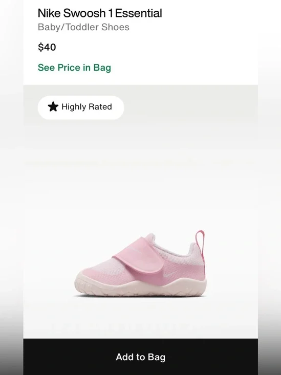 Nike Swoosh 1 Essential Baby/Toddler Shoes
