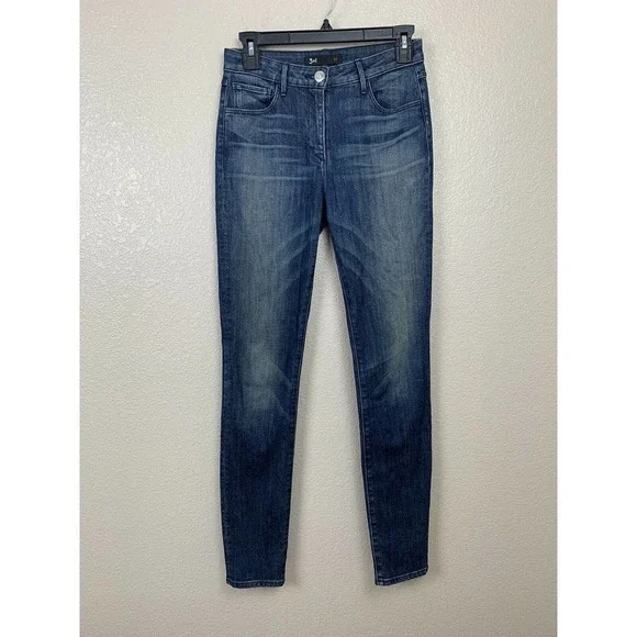 3x1 W3 Straight Authentic Jean 26 Faded Dark Wash