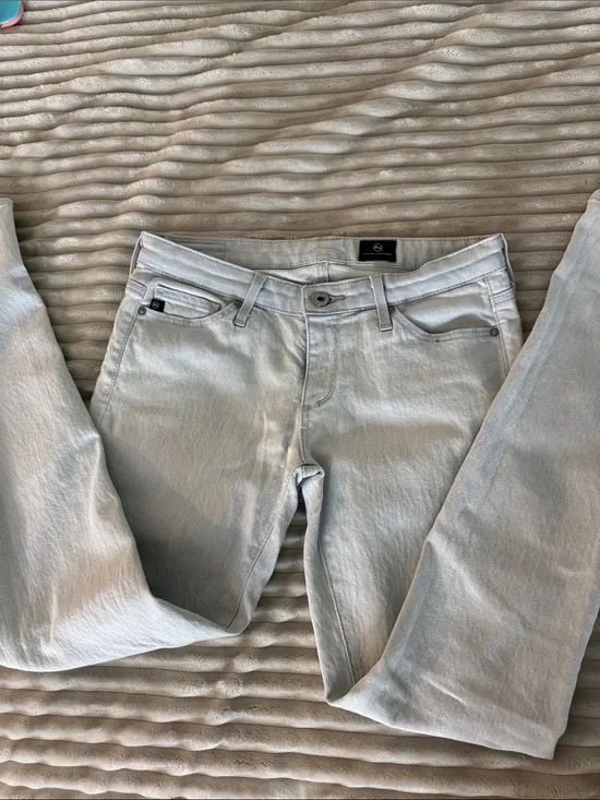 AG Adriano Goldschmied Light Blue Skinny Jeans