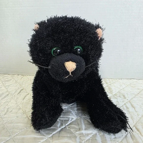 Ganz Webkinz Black Cat HM‎ 135-Green Eyes 8