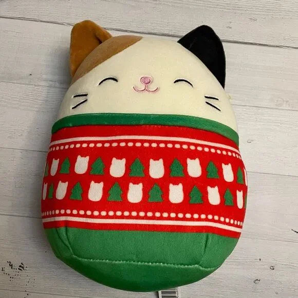 Squishmallows Cam‎ the Cat holiday Stuffed Plush