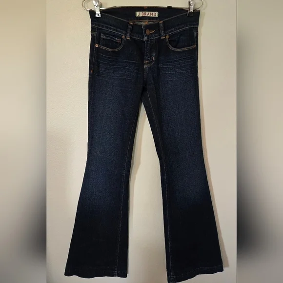 J Brand Flare Dark Wash Low Rise Jeans Size 26