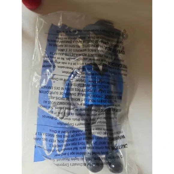 2002 Bendable Pinocchio Cat Figure Top Hat McDonald's Happy Meal Toy -‎ Read