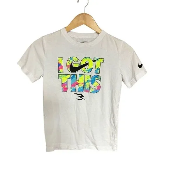 Nike I Got This Youth Medium (M) Florescent T-Shirt