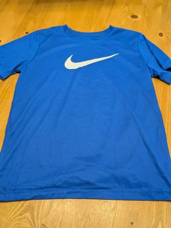 Nike S/S Unisex Dri-Fit Tee, Royal Blue, Youth Large 12/13, EGU/LN