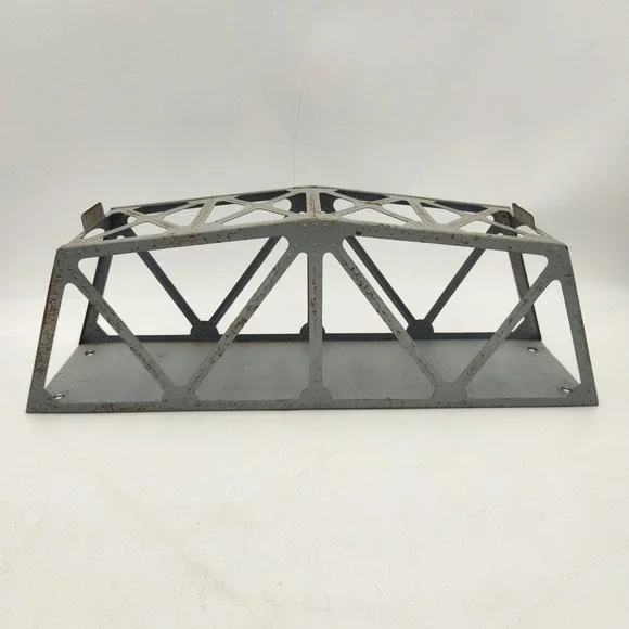 Vintage Wabash Metal Truss Bridge Grey O S Gauge Model Train Layout 18 Inch
