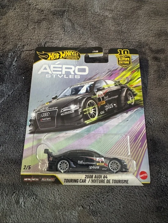 Aero Styles 2008 Audi A4 Touring Car - Black