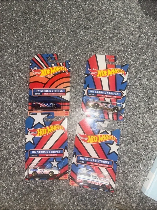 Vintage Hot Wheels HW Stars & Stripes Collectible cars