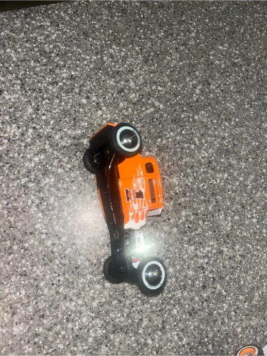 Harley-Davidson Orange & Black Car