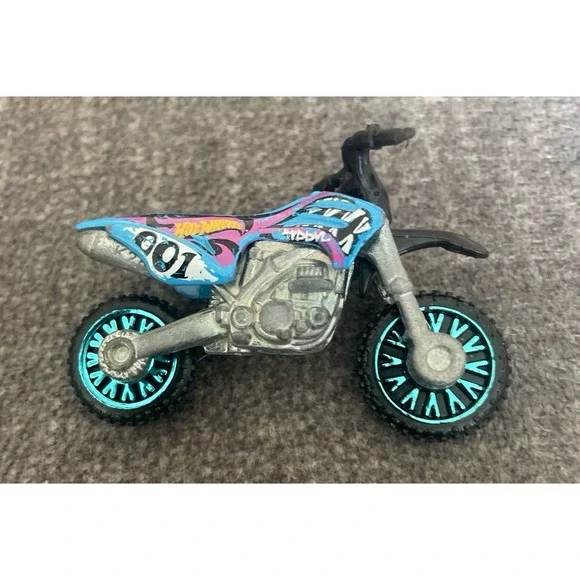 Hot wheels Daredevil‎ Motorcycle Pink/Purple/Blue