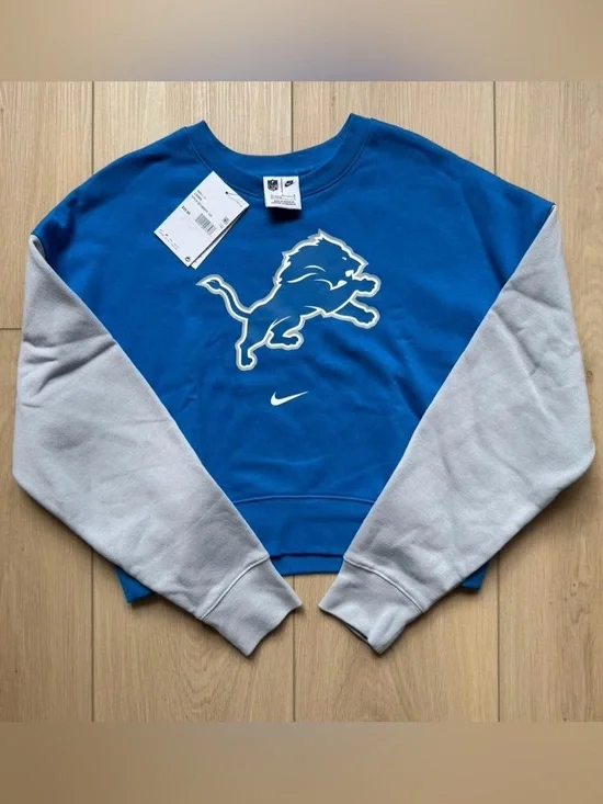 Nike Girls' Detroit Lions Sweatshirt - Large