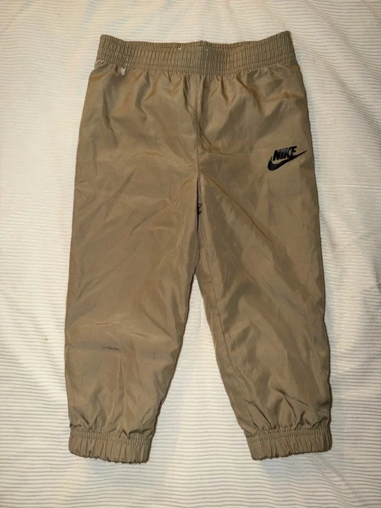 Nike Performance Khaki Windbreaker Pants 2t Kids Toddler Unisex