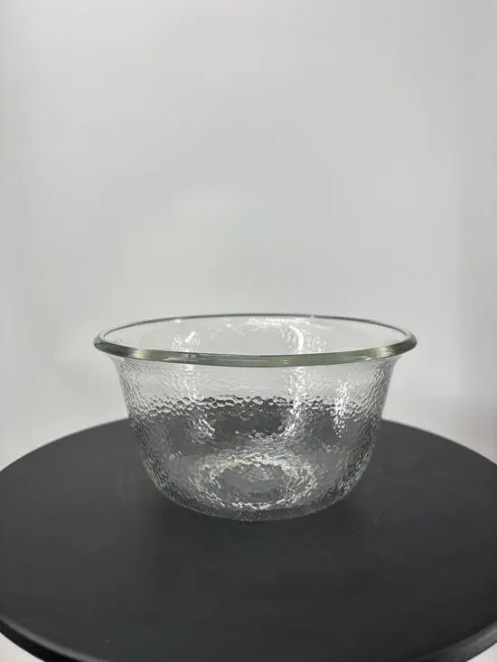 Vintage GE Mixing Bowl. 4” Tall X 7.25” Wide. Pebble Textured Glass