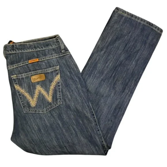 Wrangler FrRJeans Womans Workwear Blue 15x30‎