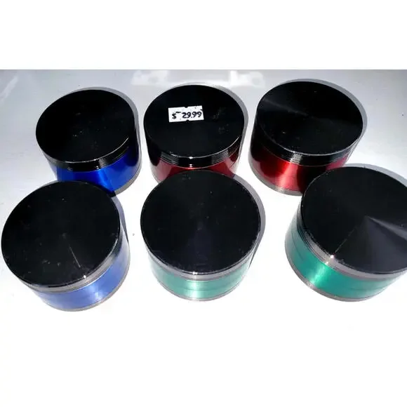 Lot Of 6 NEW Tobacco Herb Grinder‎ Spice Crusher